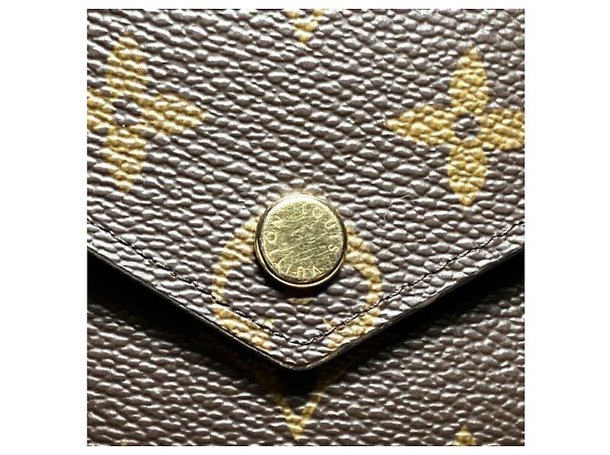 Louis Vuitton Monogram Portefeuille Victorine M41938 Klapperbrieftasche Fuschia - Ansicht 8