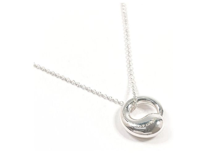 Tiffany & Co Collana Tiffany Eternal Circle Elsa Peretti Argento - vista 2
