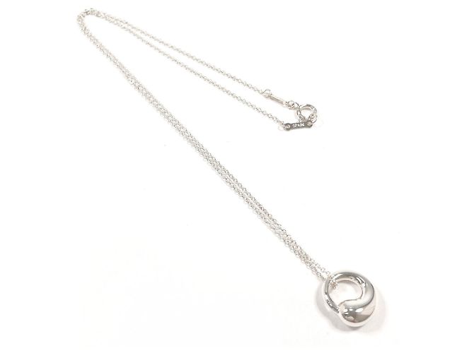 Tiffany & Co Collana Tiffany Eternal Circle Elsa Peretti Argento - vista 3