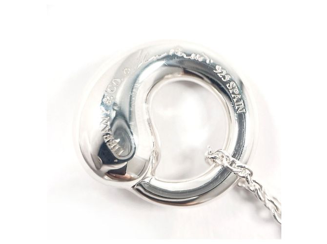 Tiffany & Co Collana Tiffany Eternal Circle Elsa Peretti Argento - vista 4