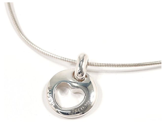 Tiffany & Co Collana Tiffany Pierced Heart Argento - vista 2