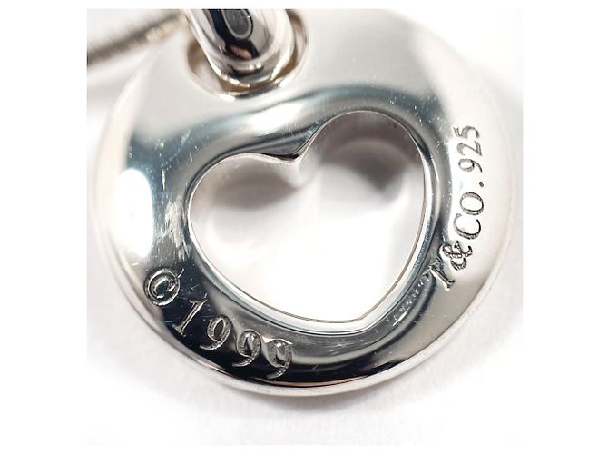 Tiffany & Co Collana Tiffany Pierced Heart Argento - vista 4