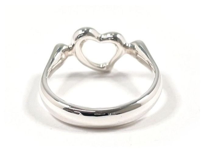 Tiffany & Co. Open Heart Elsa Peretti Ring Silber - Ansicht 2