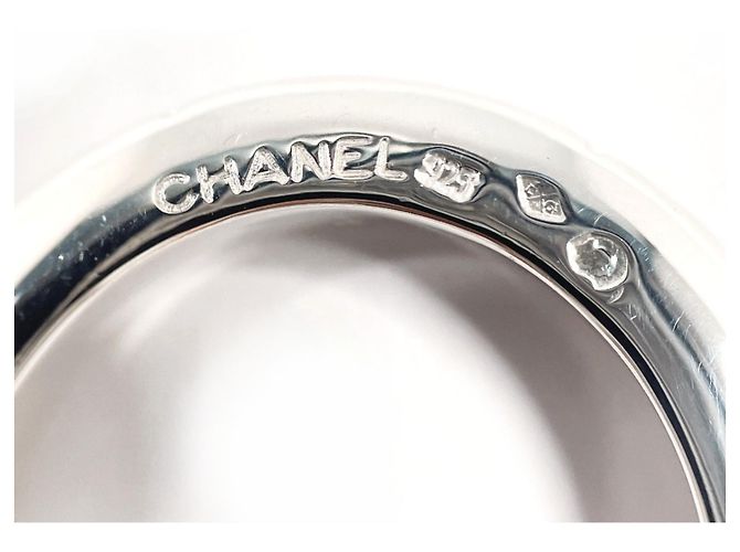 Anello a fascia Chanel Vintage Argento 925 - vista 3