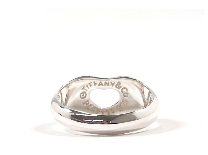 Tiffany & Co. Open Heart Elsa Peretti Ring Silber - Ansicht 2