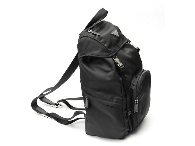 Prada Nylon Rucksack 1BZ039 Schwarz - Ansicht 2