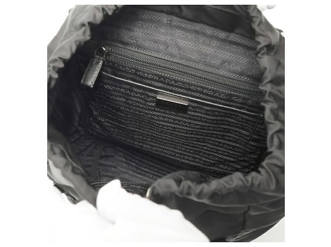 Prada Nylon Rucksack 1BZ039 Schwarz - Ansicht 8