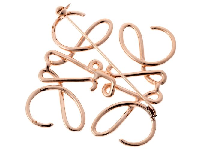 Spilla Anagramma Loewe Oro Rosa D'oro - vista 3