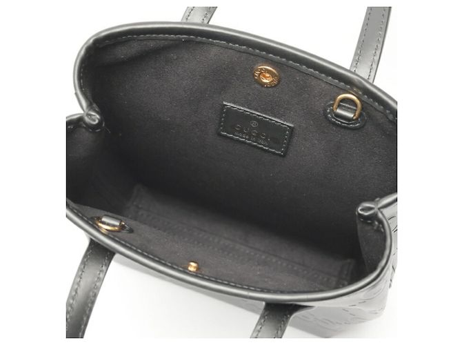 Borsa a tracolla Gucci Super Mini Nero - vista 6