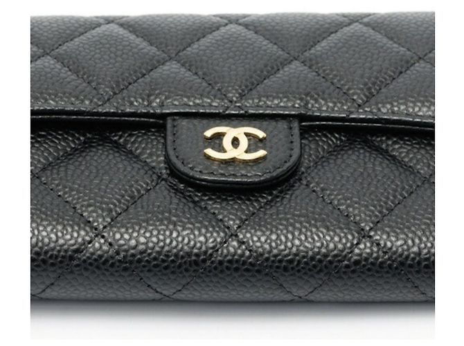 Cartera Chanel Matelassé Medium Flap Negro - vista 3