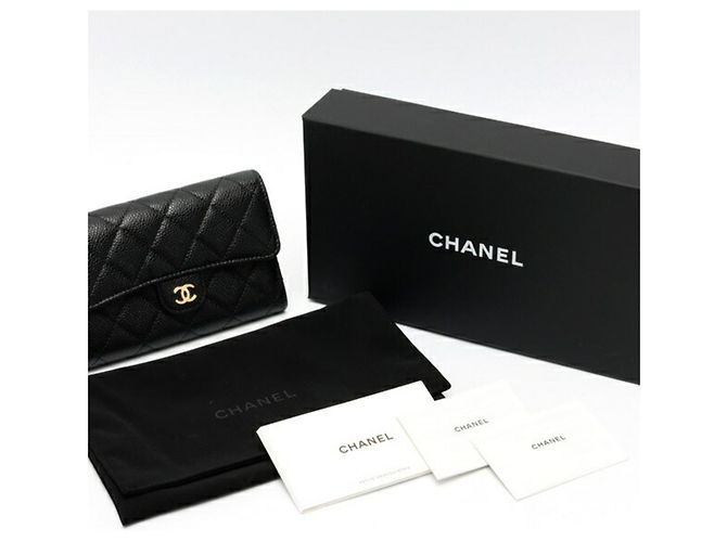 Cartera Chanel Matelassé Medium Flap Negro - vista 7