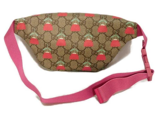 Marsupio Gucci GG Supreme stampa floreale Beige - vista 2