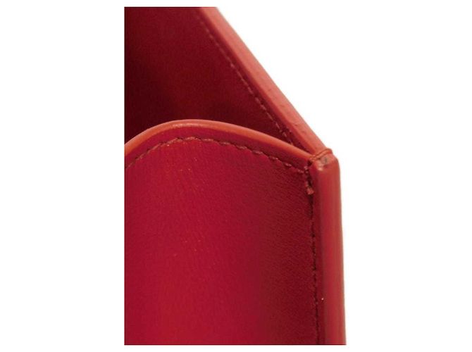 Gancini Borsa a tracolla in pelle rossa Salvatore Ferragamo Rosso - vista 13