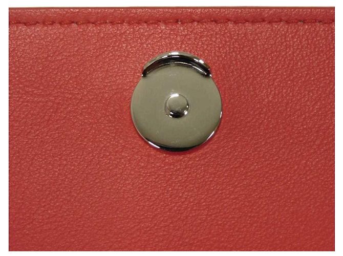 Gancini Borsa a tracolla in pelle rossa Salvatore Ferragamo Rosso - vista 14