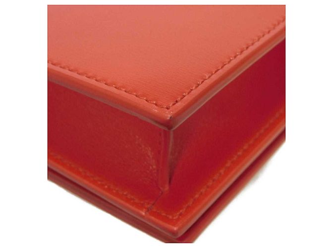 Gancini Borsa a tracolla in pelle rossa Salvatore Ferragamo Rosso - vista 17