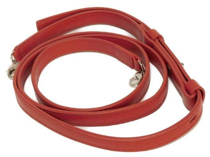 Gancini Borsa a tracolla in pelle rossa Salvatore Ferragamo Rosso - vista 20