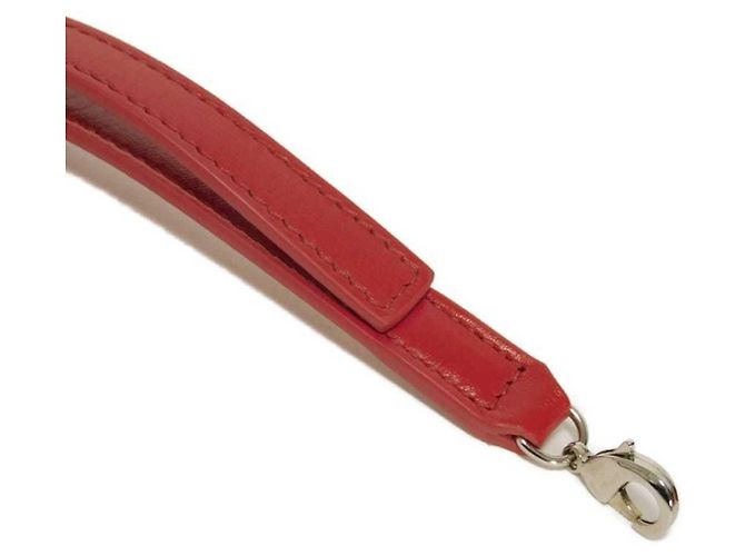 Gancini Borsa a tracolla in pelle rossa Salvatore Ferragamo Rosso - vista 21