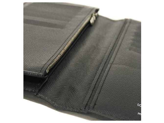 Portafoglio lungo Louis Vuitton Brazza Nero - vista 12
