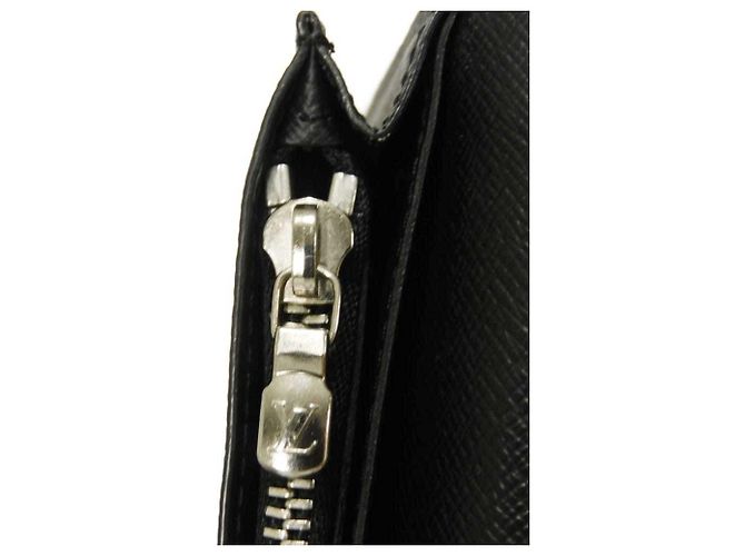 Portafoglio lungo Louis Vuitton Brazza Nero - vista 13