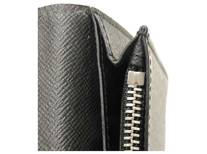 Portafoglio lungo Louis Vuitton Brazza Nero - vista 14