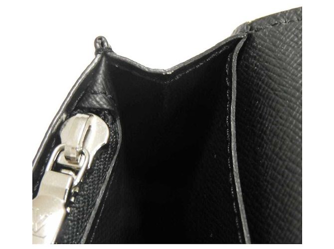 Portafoglio lungo Louis Vuitton Brazza Nero - vista 16