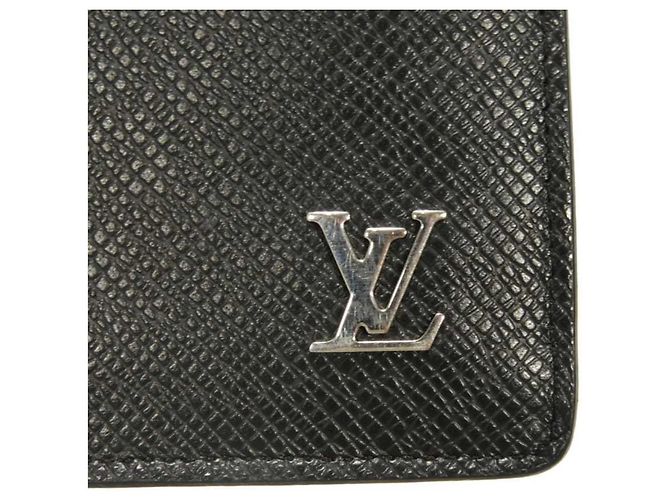 Portafoglio lungo Louis Vuitton Brazza Nero - vista 17