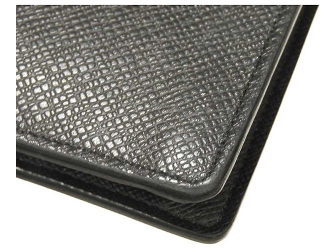 Portafoglio lungo Louis Vuitton Brazza Nero - vista 24