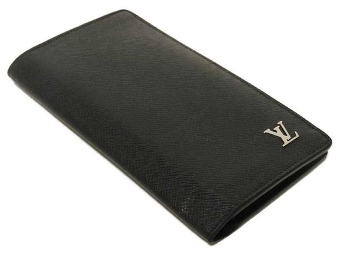 Portafoglio lungo Louis Vuitton Brazza Nero - vista 4
