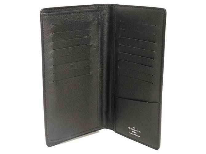 Portafoglio lungo Louis Vuitton Brazza Nero - vista 5