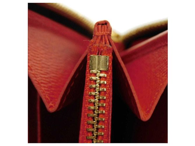 Portafoglio Zippy Louis Vuitton in Cerise e Brown Marrone Fuschia - vista 17