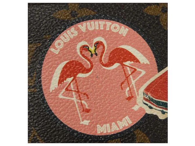 Portafoglio Zippy Louis Vuitton in Cerise e Brown Marrone Fuschia - vista 20