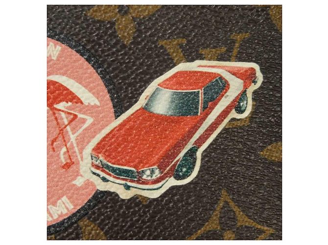 Portafoglio Zippy Louis Vuitton in Cerise e Brown Marrone Fuschia - vista 21