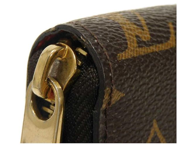 Portafoglio Zippy Louis Vuitton in Cerise e Brown Marrone Fuschia - vista 26