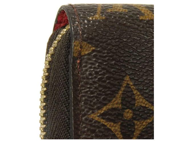 Portafoglio Zippy Louis Vuitton in Cerise e Brown Marrone Fuschia - vista 28