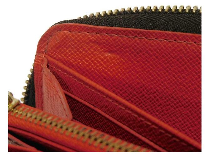 Portafoglio Zippy Louis Vuitton in Cerise e Brown Marrone Fuschia - vista 9