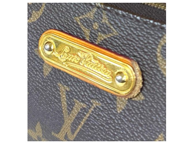 Borsa a Spalla Louis Vuitton Eva Monogram Marrone Monogramma - vista 11