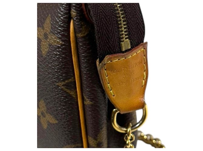 Borsa a Spalla Louis Vuitton Eva Monogram Marrone Monogramma - vista 12