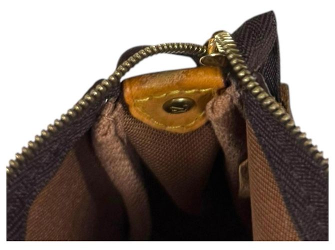 Borsa a Spalla Louis Vuitton Eva Monogram Marrone Monogramma - vista 8