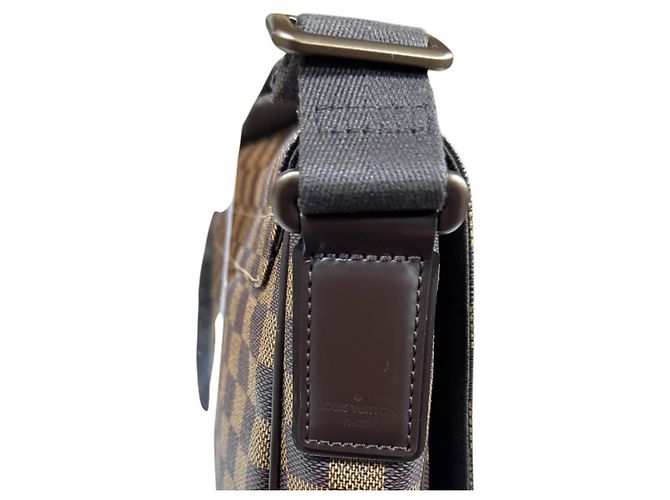 Borsa a Spalla Louis Vuitton District PM Damier Marrone - vista 13
