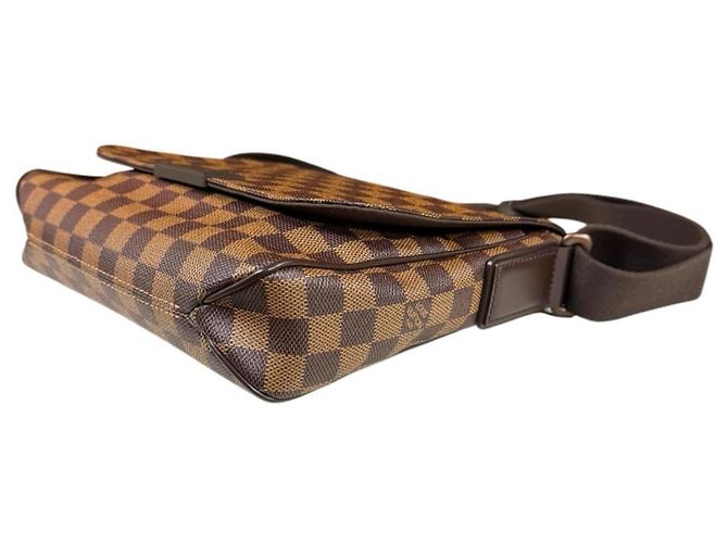 Borsa a Spalla Louis Vuitton District PM Damier Marrone - vista 5