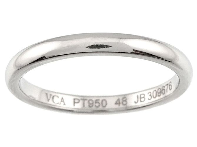 Anello Tendrement Platinum Van Cleef & Arpels - vista 2
