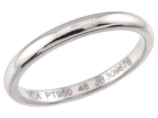 Anello Tendrement Platinum Van Cleef & Arpels - vista 4