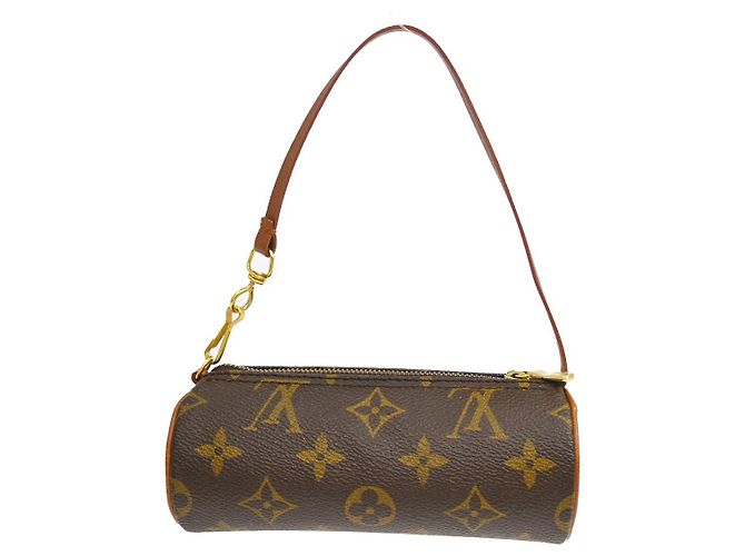 Louis Vuitton Papillon Pochette Monogram Canvas Mini Marrone - vista 2