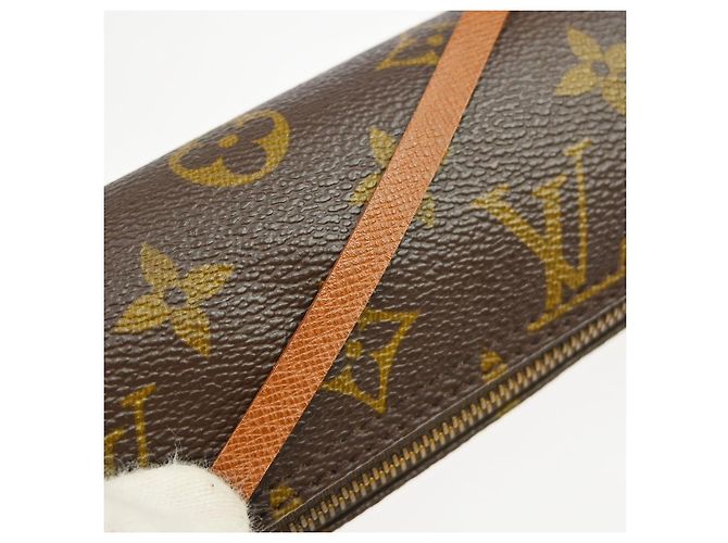 Louis Vuitton Papillon Pochette Monogram Canvas Mini Marrone - vista 5
