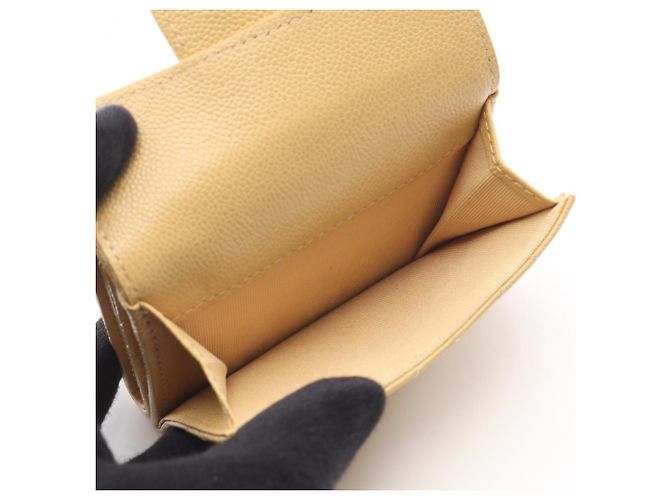 Cartera tríptico Chanel Classic Small Flap Beige - vista 4