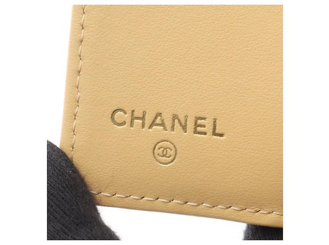 Cartera tríptico Chanel Classic Small Flap Beige - vista 5