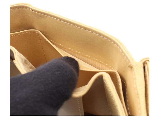 Cartera tríptico Chanel Classic Small Flap Beige - vista 8
