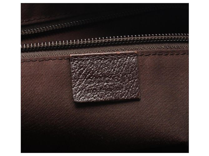Borsa a Spalla Gucci GG Canvas Marrone Beige - vista 4