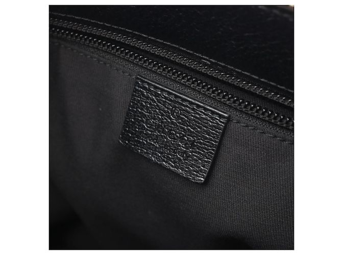 Borsa a Spalla Gucci GG Canvas Nero - vista 4