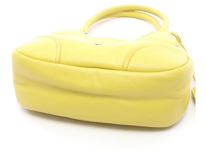 Prada MOON 2-Way Handtasche Gelb - Ansicht 6